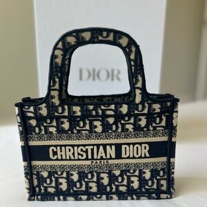 Dior book tote mini
